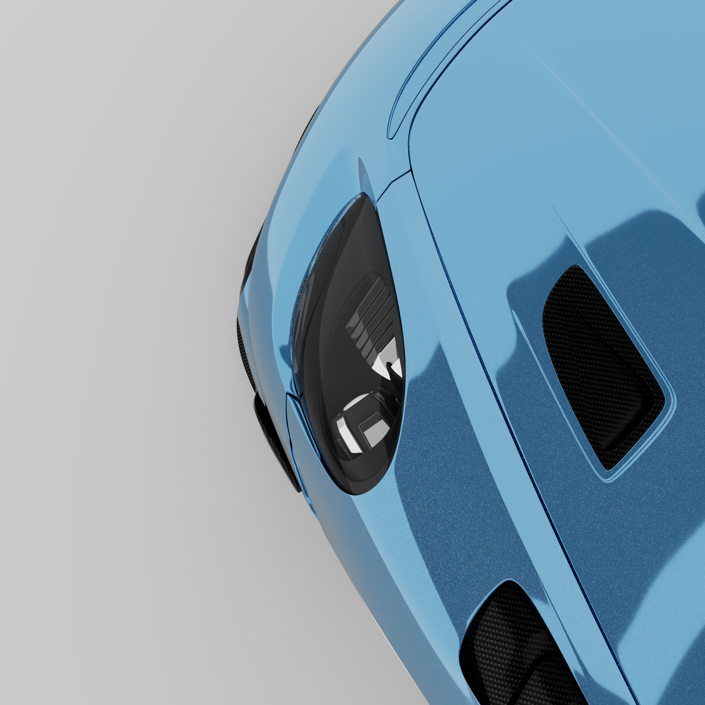 TPU Liquid Metal Ruby Blue