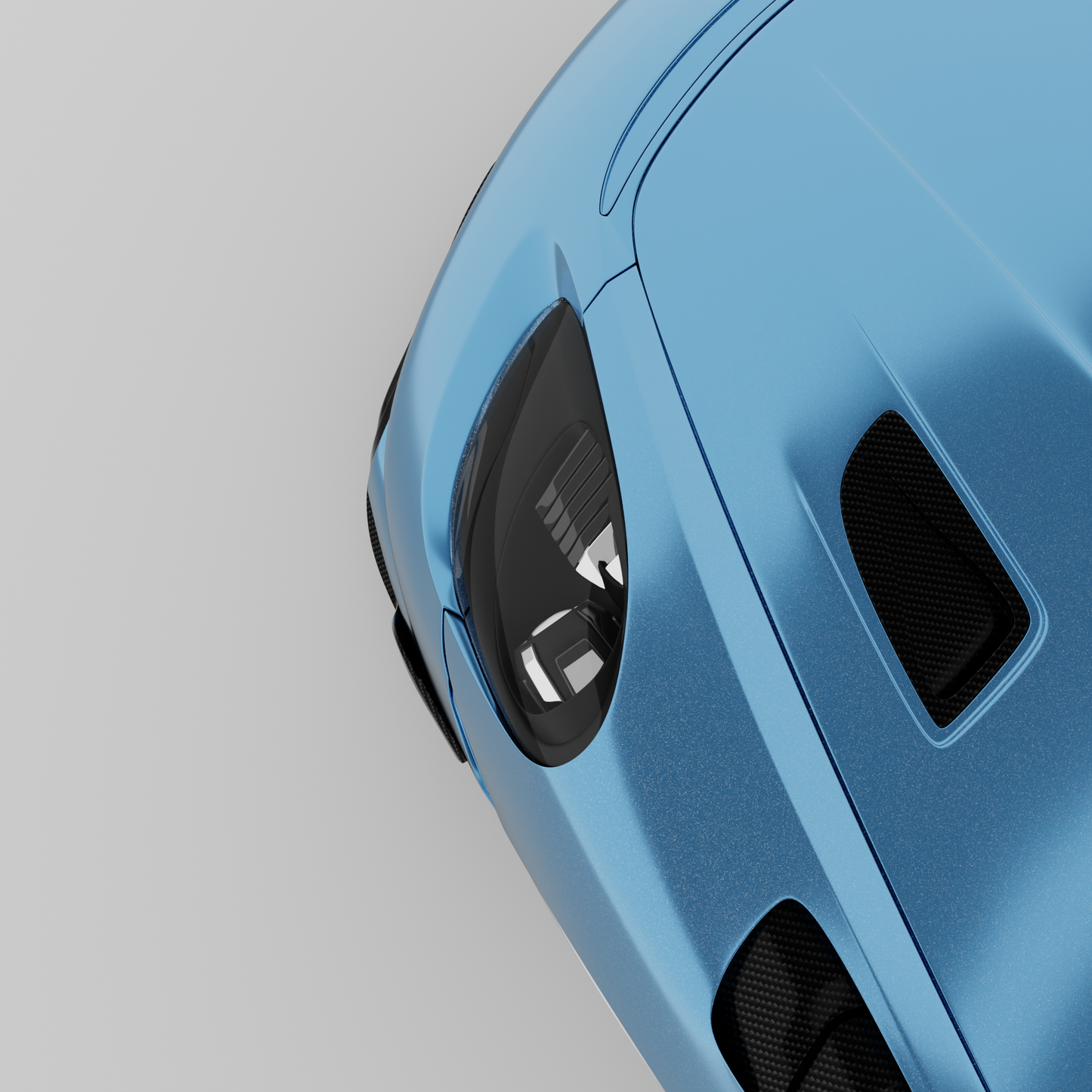 Matte TPU Liquid Metal Ruby Blue