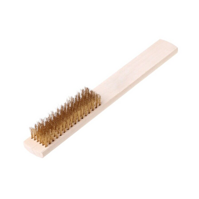 A72 Wooden Handle Copper Brush