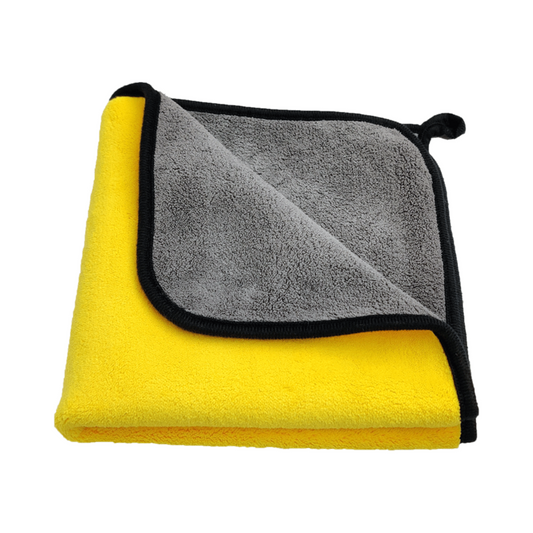 Yellow/Gray Two-Color Towel-Large Size (60*30cm)