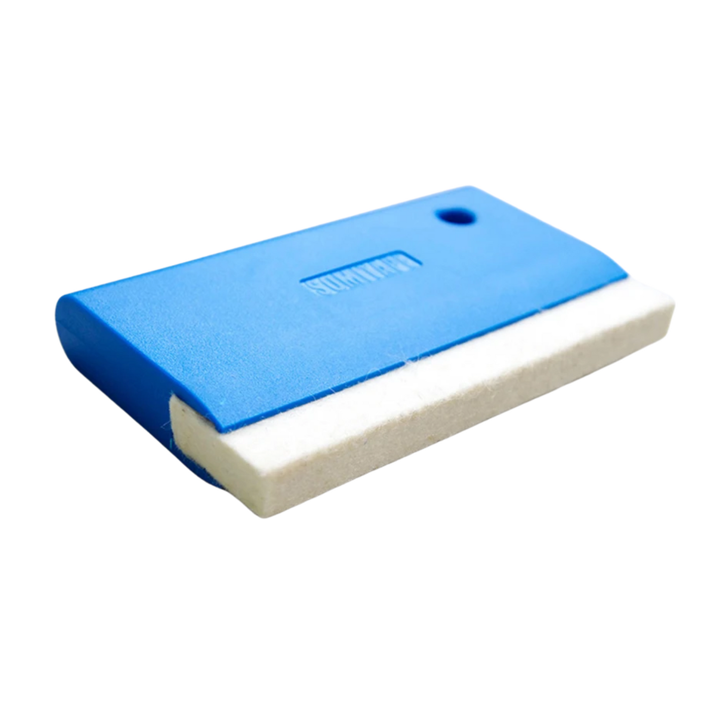 Blue Square Squeegee (with magnet & wool)