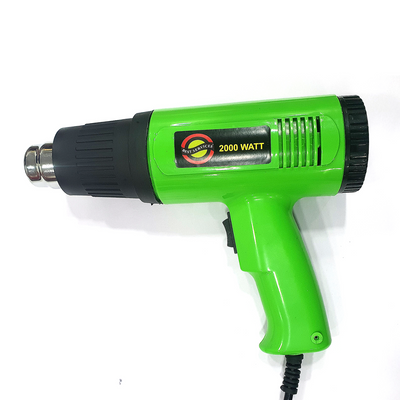 2000w Green Digital Display Heat Gun with 5m Wire(adjustable temperature: 100-650℃)